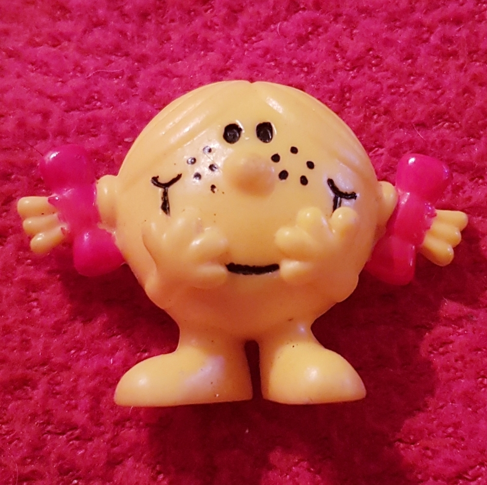 Yellow and Pink Kids Toy Figure